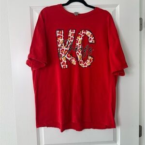 Red Women’s Chiefs Graphic T-Shirt